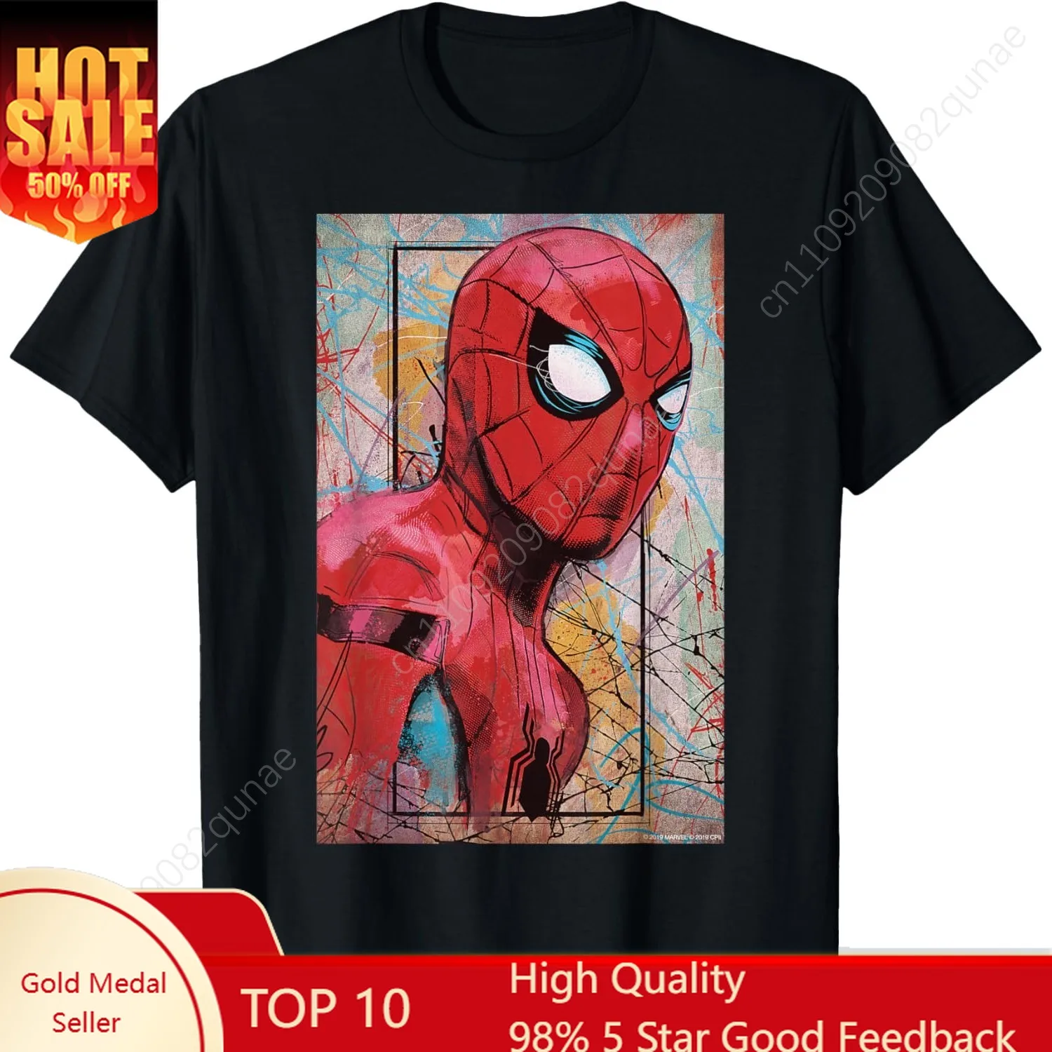 

Marvel Spider-Man Far from Home Poster Unisex T-Shirt