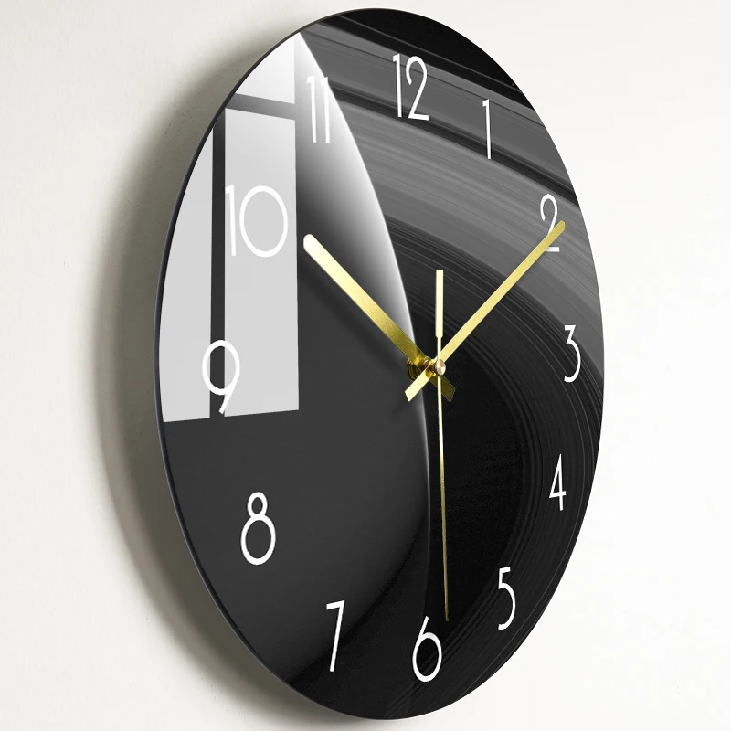 

Interior Korean Wall Watch Modern Aesthetic Luxury Vintage Wall Watch Digital Design Minimalist Reloj Pared Home Decoration