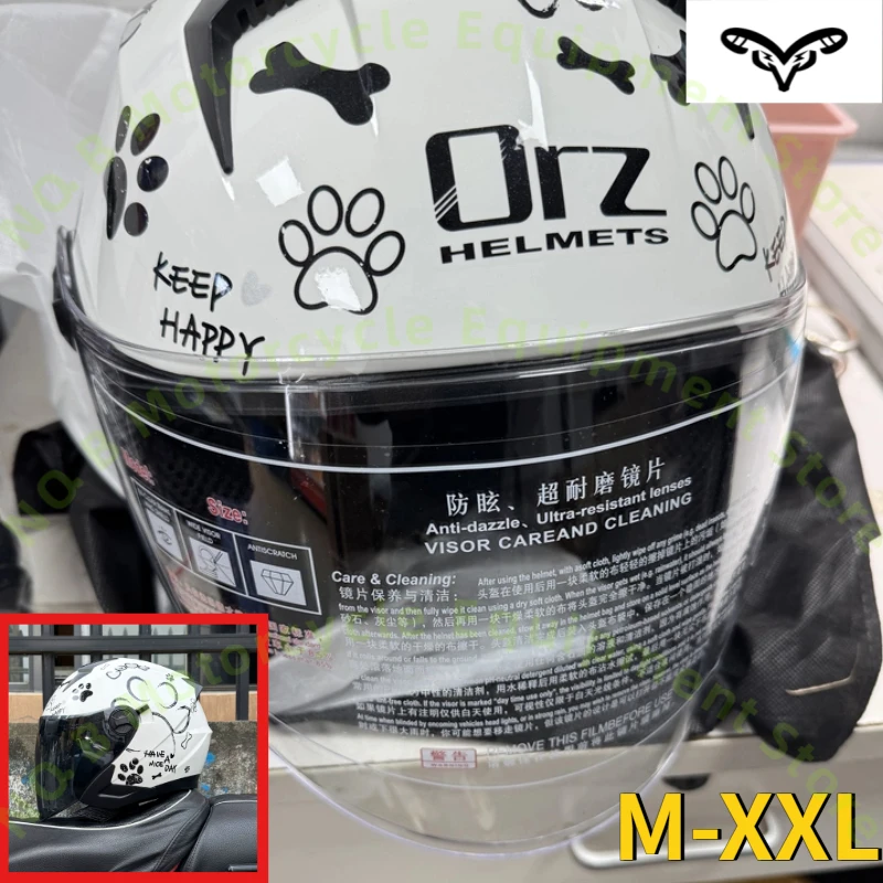 

Dual Lens Bluetooth Half Helmet 3C Certified Four Seasons Universal Unisex Electric Scooter Motorcycle Safety Helmet