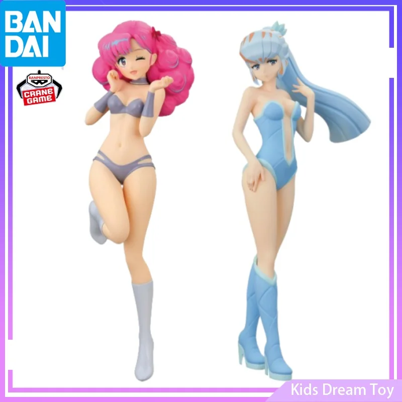 بانداي متوفر في المخزون الأصلي SHF Urusei Yatsura GLITTER&Glamour's LUM and Bestie Collection -Ran&Oyuki- ألعاب شخصيات الرسوم المتحركة للأطفال