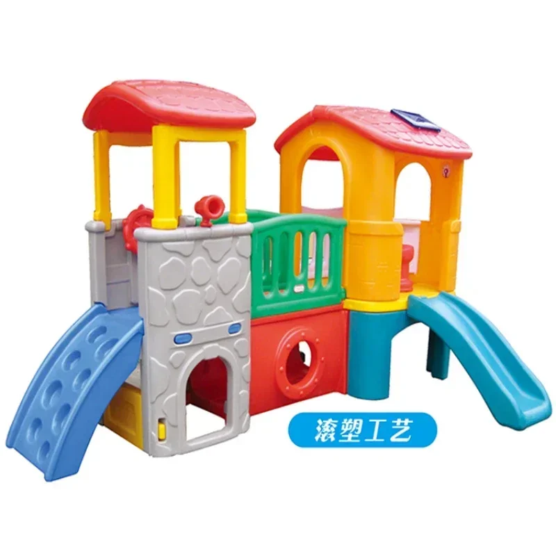 Best amusement park manufacturers kindergarten toddler toy colorful plastic play house for kids play