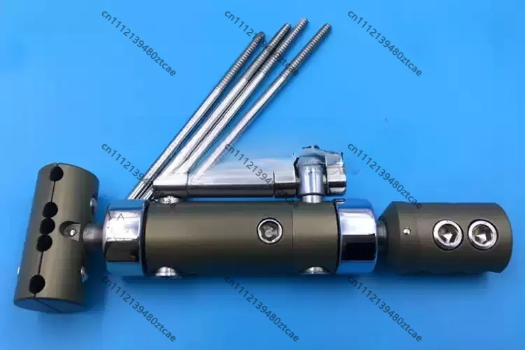 Medical Orthopedic Bone External Fixator T Shape Frame Pin Clamping Support For Fracture Bone Fixation Operating Tool