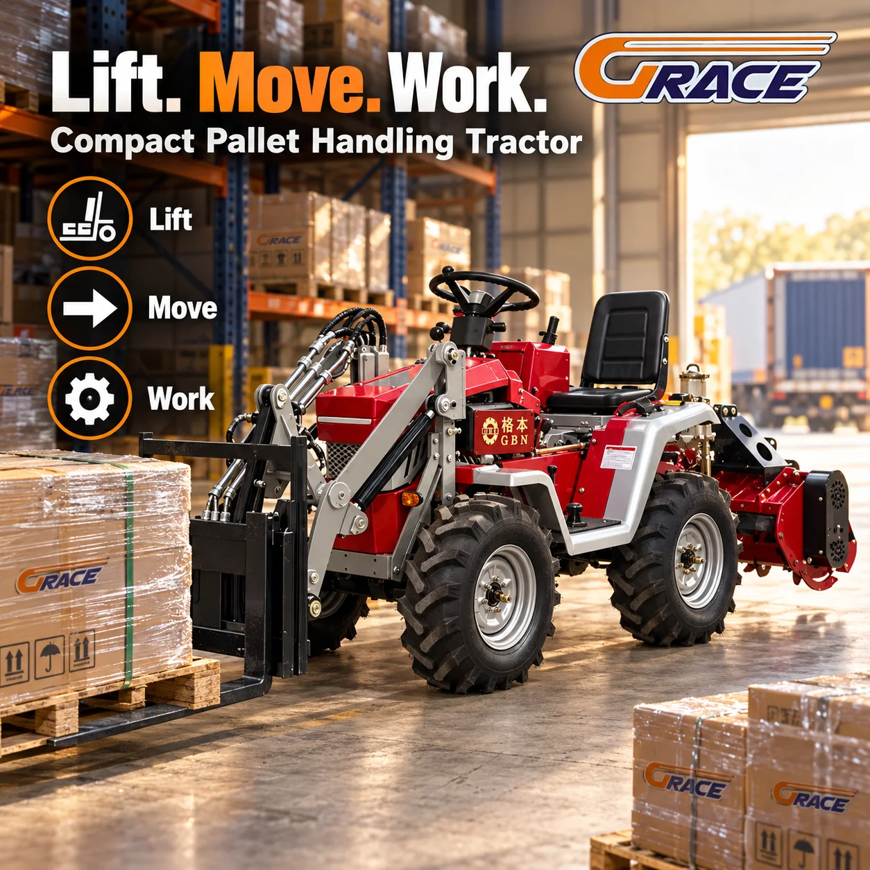 Agriculture Farming Practices - Practical Wheel Type Rotary Tiller Mini