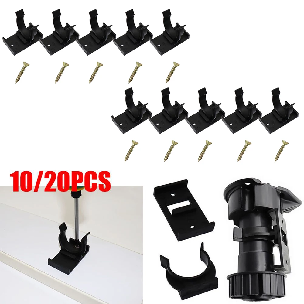 1/10/20Pcs Kitchen Adjustable Cabinet Leg Clips Plastic Detachable Plinth Brackets Furniture Accessories