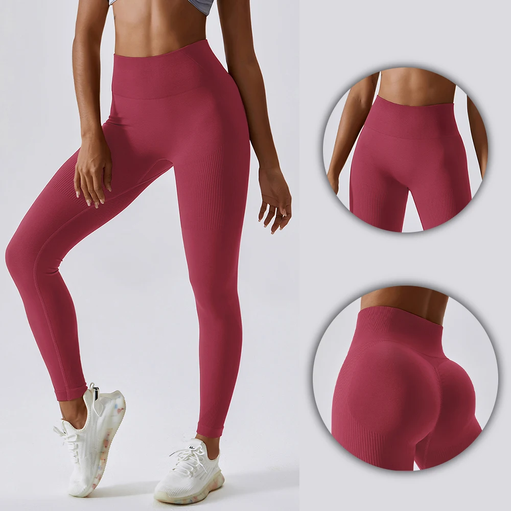 Vnazvnasi Seamless Ribbed Yoga Jumpsuit Women Gym Set Sport Suits for Fitness Push Up Bodysuit Workout Clothes Sportswear Outfit