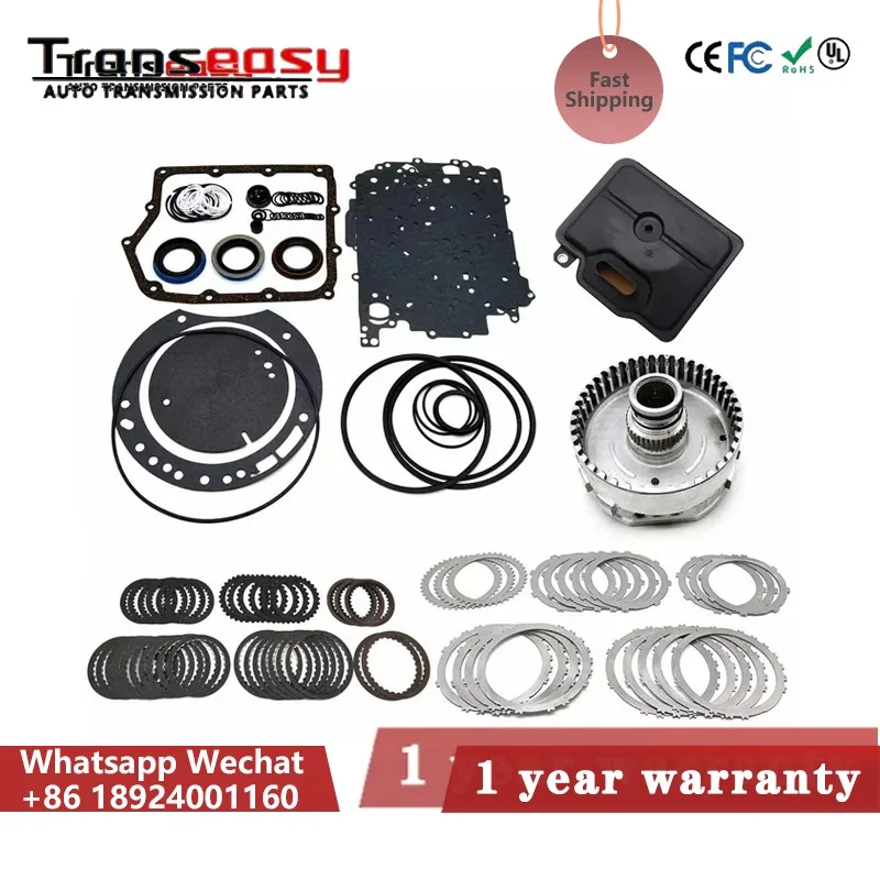 New 62TE Transmission Super Master Rebuild LOW DRUM Kit Fits for Coolway 2.4/2.7/3.5 Fiat Yuefei Mpv