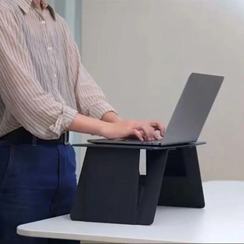 Lightweight laptop tablet stand bracket, small desk on bed, invisible stand, foldable and movable small desk board