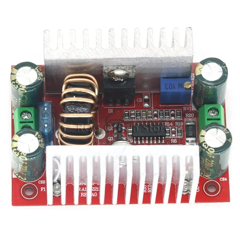 DC 400W 15A Schritt-up Boost Converter Konstante Strom Versorgung Led-treiber 8,5-50V zu 10-60V Spannung Ladegerät Schritt Bis Modul