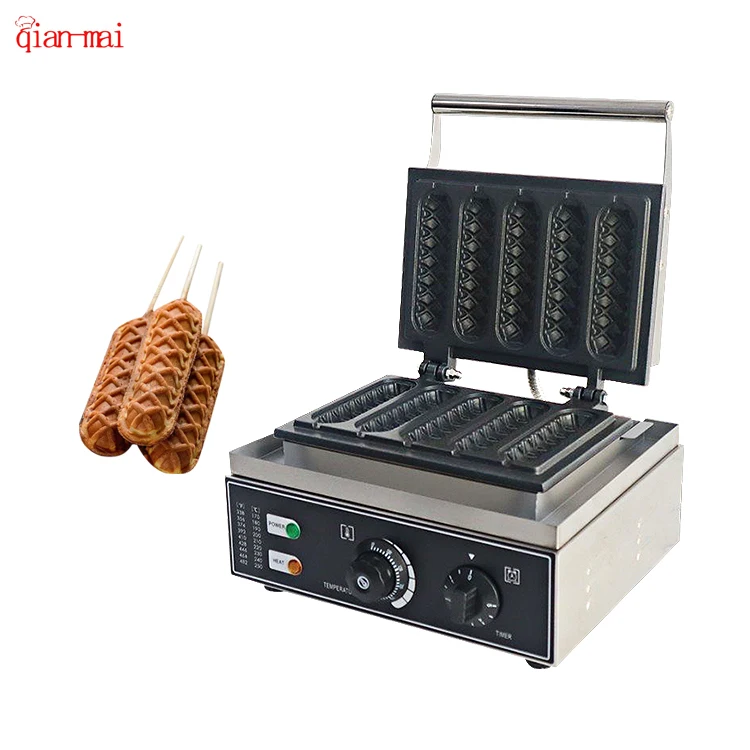 New Product Multifunctional Hot Dog Waffle Maker Machine Electric Non-Sticking Hot Dog Stick Waffle Maker Machine