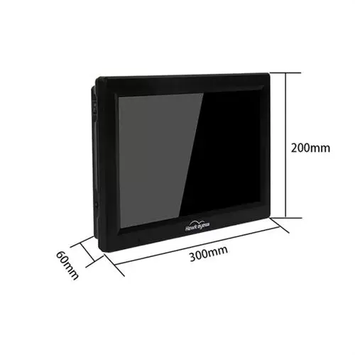 Hawkeye Captain X FPV 10,2 polegadas 1000lux 4,9G 5,8G 6GHZ Receptores duplos HDMI Inpu para drones/modelo Rc