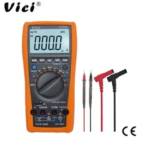 VC97A New VC97 1000V Digital Multimeter DC AC Auto Range DMM Temperature Current Meter Capacitance Resistance Diode