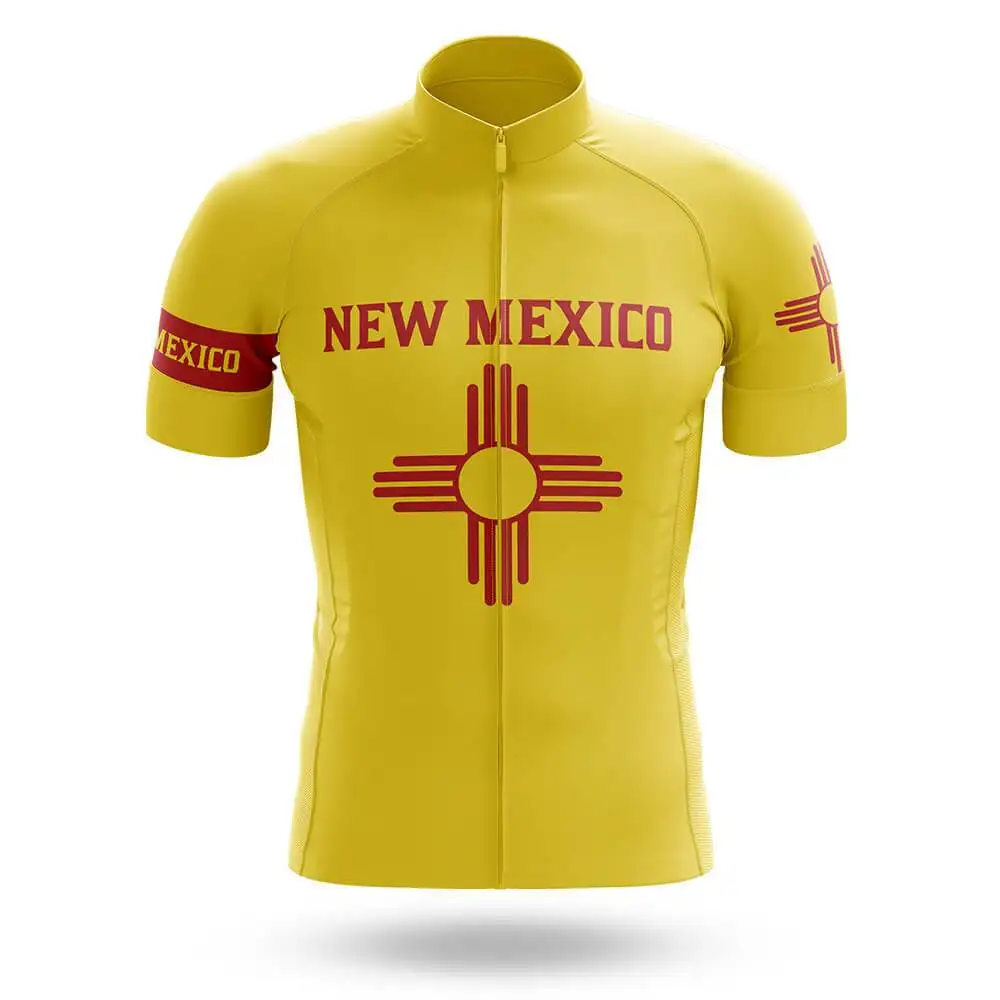 POWER BAND New Mexico ONLY SHORT SLEEVE CYCLING JERSEY SUMMER CYCLING WEAR ROPA CICLISMO