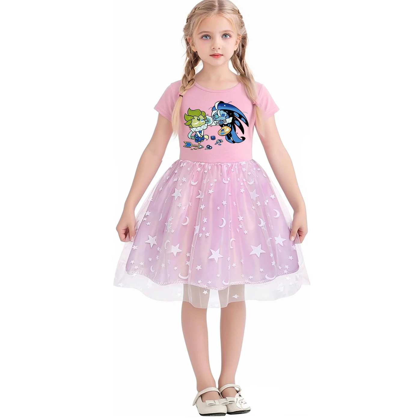 Shadow Milk Cookie Cosplay Dresses Flower Dress Up Girls Girl Clothing Costume for Children Baby Costumes Children's Party
