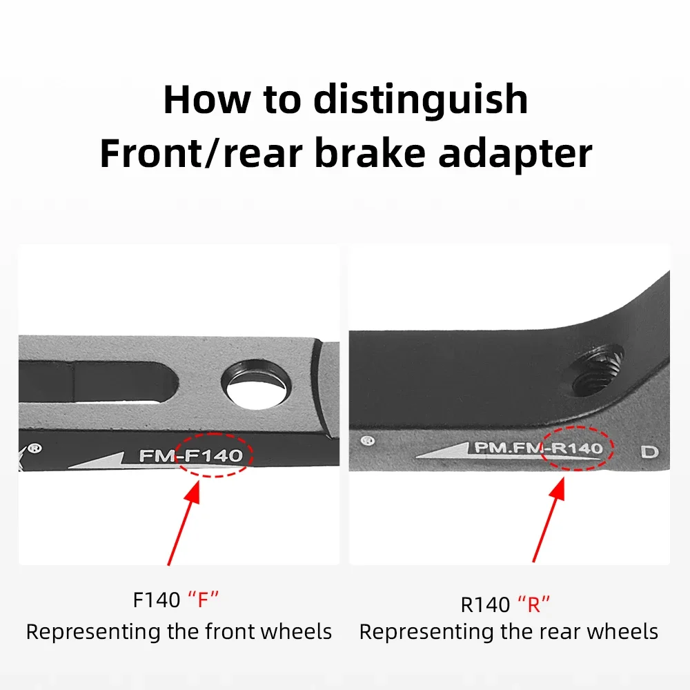 VXM Disc Road Brake Mount Adapter Ultralight Bracket IS PM A B to FM A B Road Bicycle Disc Brake Adaptor for 140mm 160mm Rotor