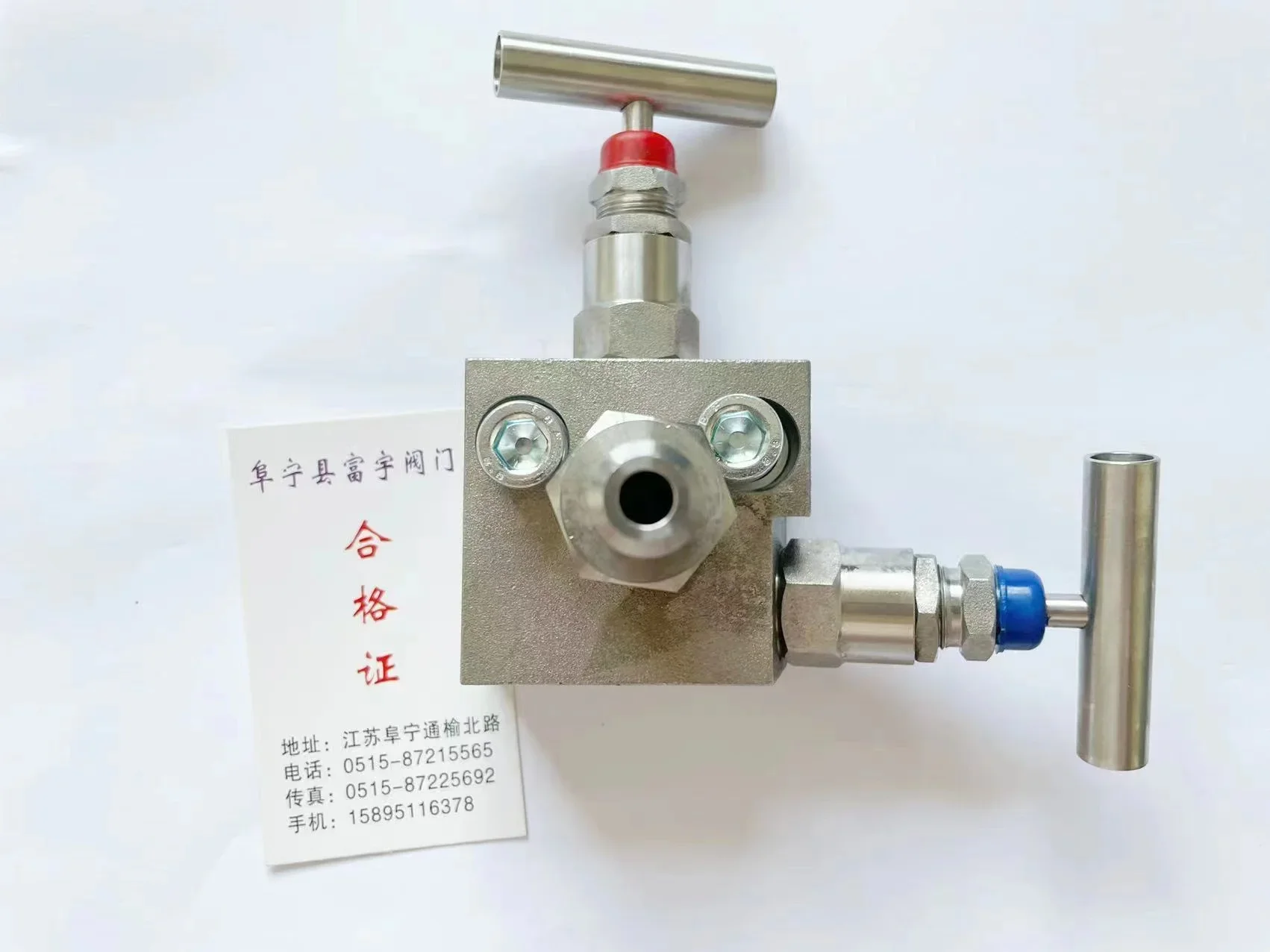 Two valve group 304 316L stainless steel integrated two valve group pressure gauge pressure transmitter two double valve group