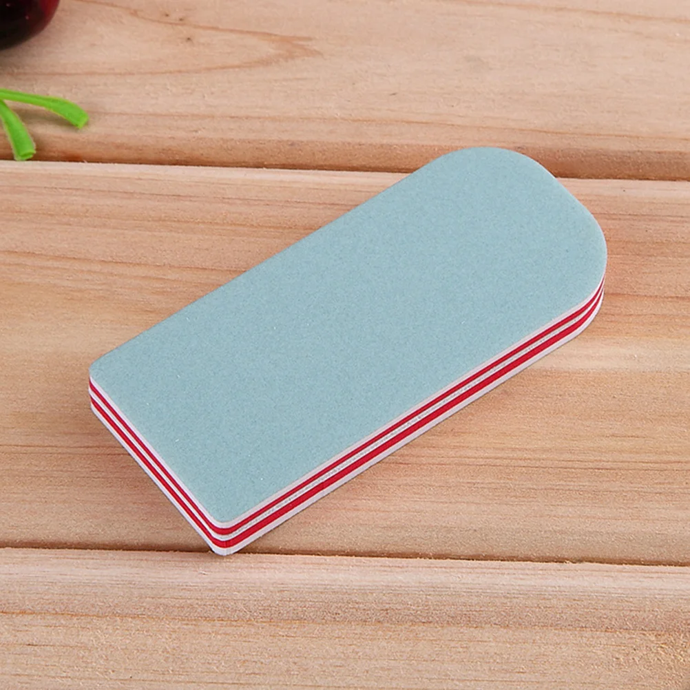 10 قطعة كتل عازلة للأظافر متعددة السطح ملف تلميع الأظافر لأدوات مانيكير الأظافر من الأكريليك الطبيعي في المنزل للاستخدام الاحترافي