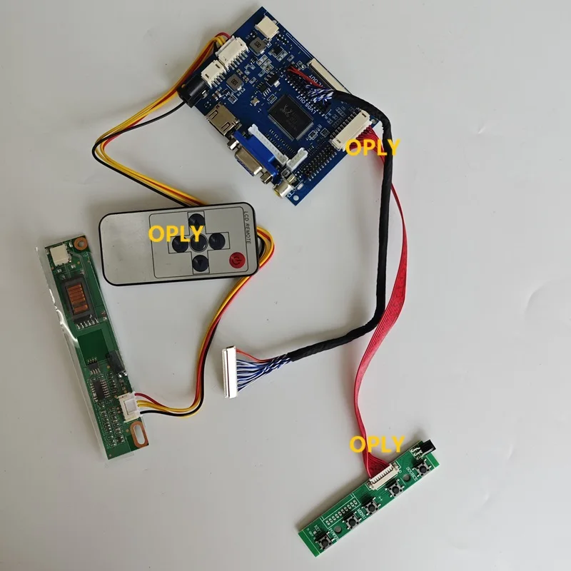 

Плата контроллера для LP171WX2 LP171WX2-A4 LP171WX2-TLB1 17,1 "30pin 1 ЖК-панель CCFL 1440×900 DIY Kit AV VGA HDMI-совместимый