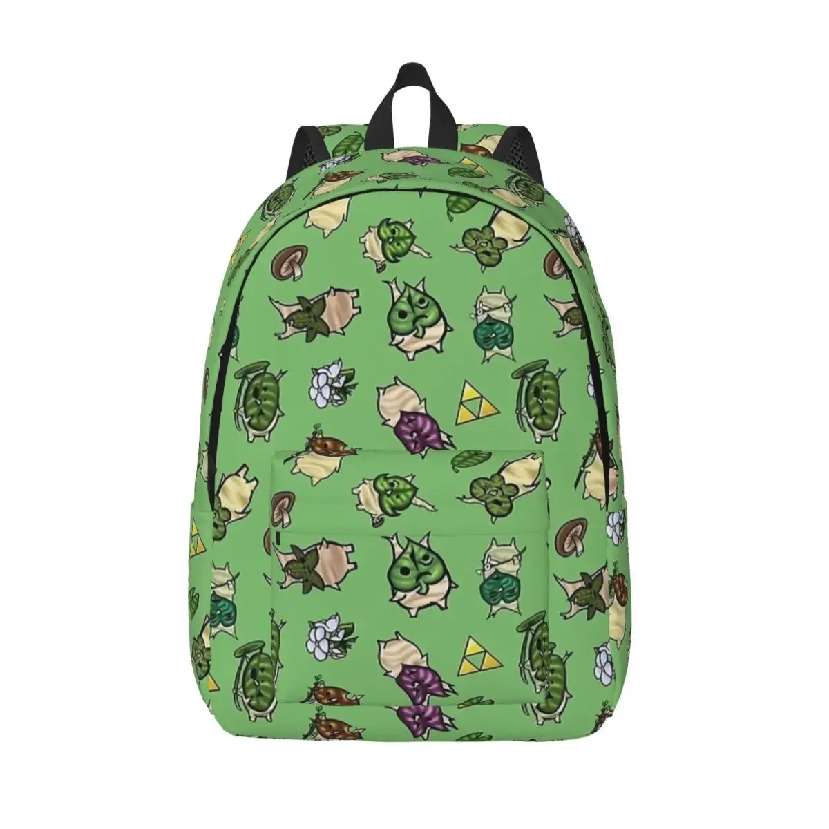 

Korok Video Games Pattern Backpack for Kindergarten Primary School Student Bookbag Boy Girl Kids Daypack Hiking