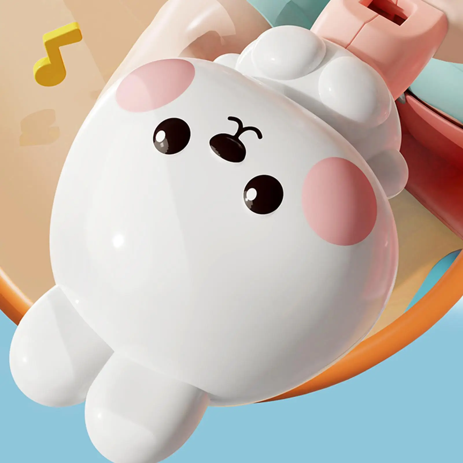 Little Rabbit Whistle Children's Toy Infants and Toddlers Can Blow Pig Whistles Cartoon Instrument Small Trumpet Children Gifts