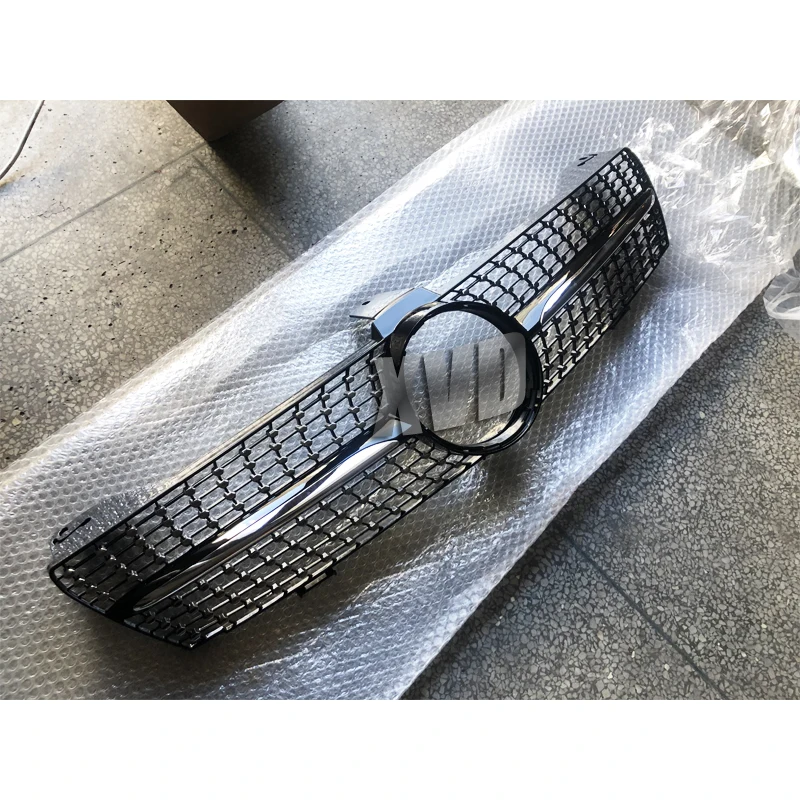 Front DIAMOND grill GRILLE for CLS class W219 2005-2010 CLS300 CLS350 CLS500 without emblem