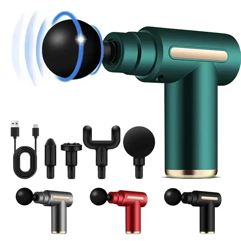 

Фасціальный пистолет, массажер для расслабления мышц, электрический вибрационный массажный пистолет, профессиональный пистолет для мембраны шеи