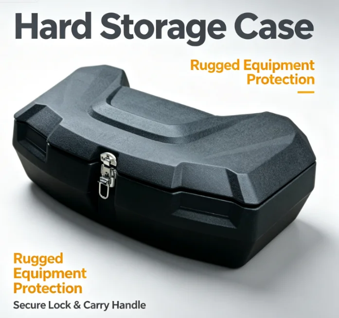 98L Large ATV Rear Storage Unit Universal Quad Bike Waterproof Lockable Cargo Trunk Off-Road Tool Refitting Equipment