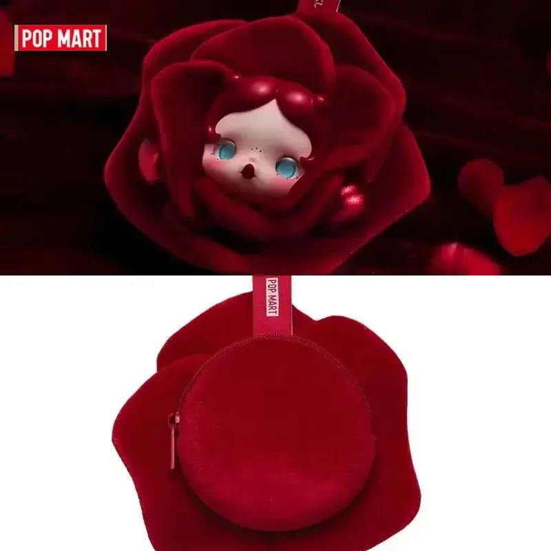 

POPMART SKULLPANDA Petals In Four Acts Series Earphone Bag Blind Box Collectible Toys Cute Desktop Action Figure Surprise Gift
