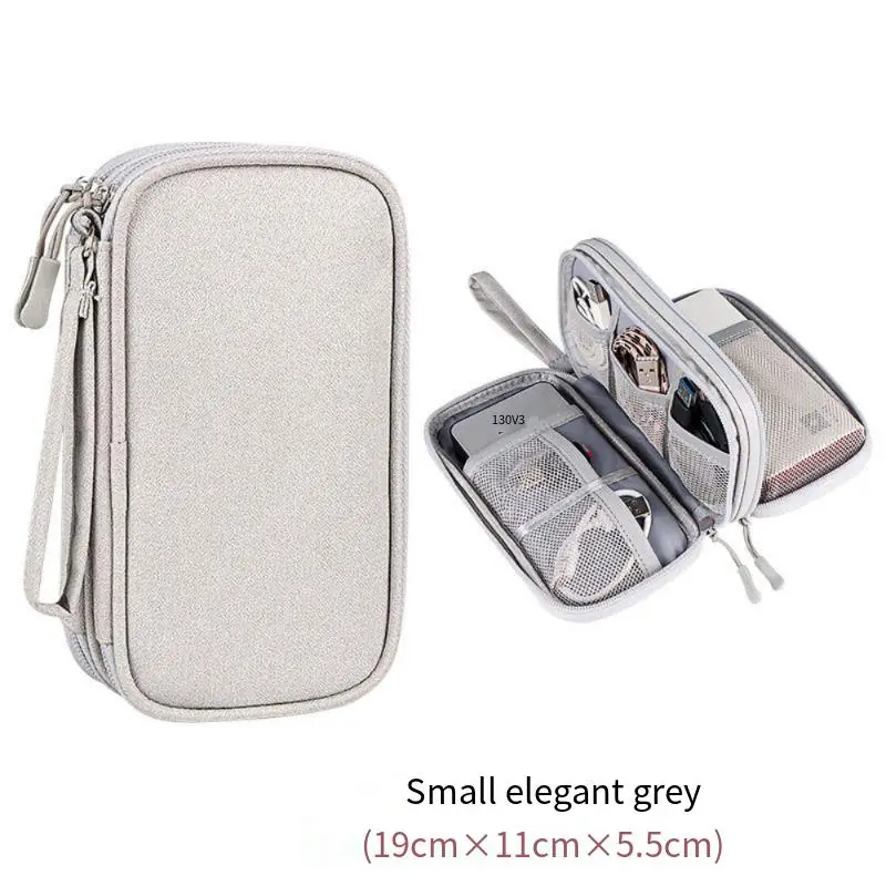 Hard Disk Power Protective Case USB Flash Drive Shield Dust-Proof Data Cable & Power Bank Headphones Storage Cover