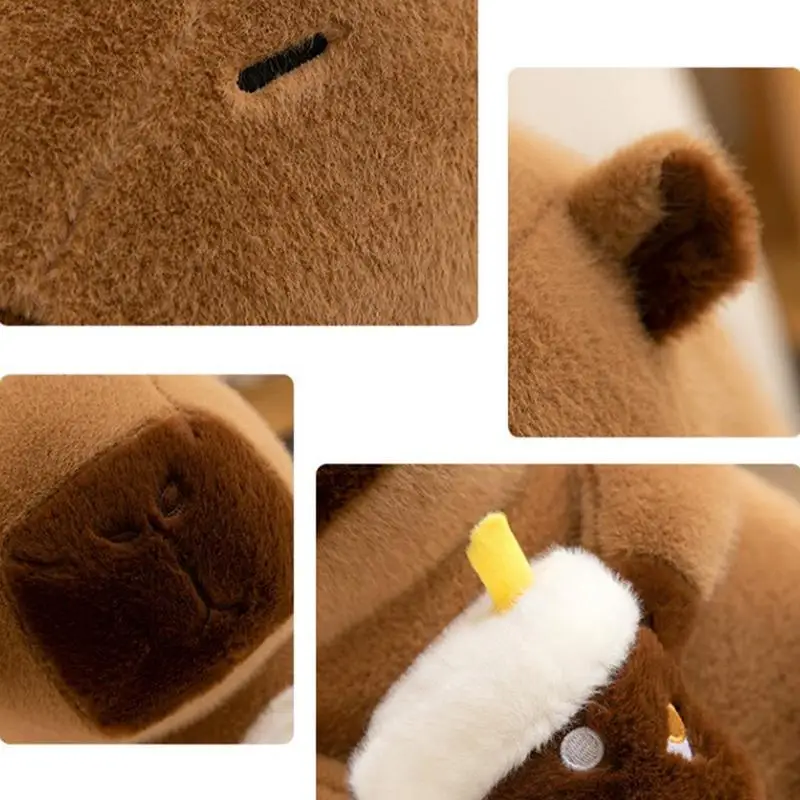 Capybara Toy Plush Lovely Plushies Stuffed Toy Cute Capybara Stuffed Animals Adorable Plush Pillow Soft Animals Plush Toy For