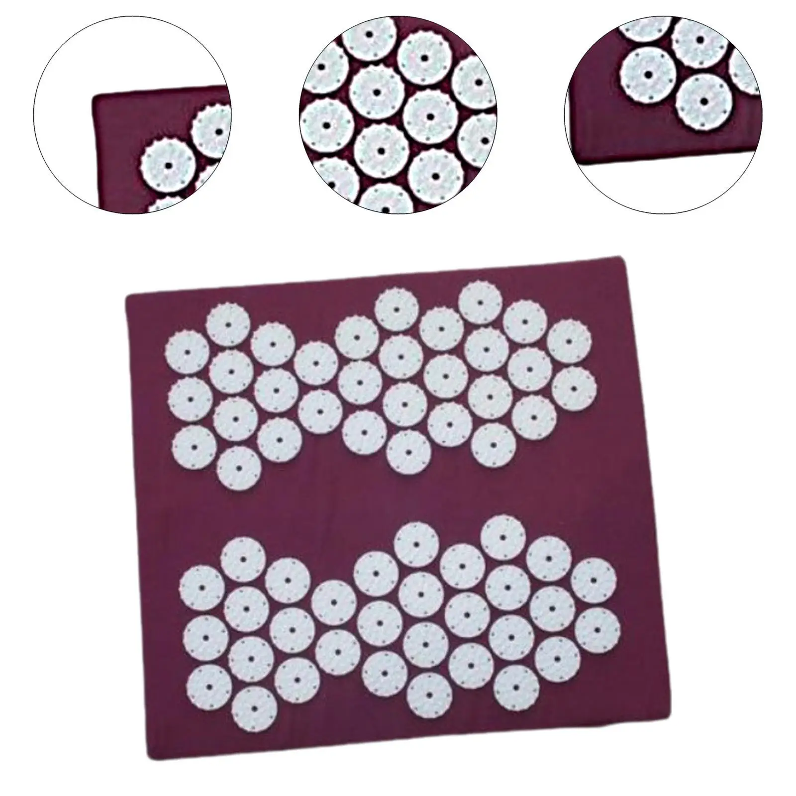 Foot Massager Mat Pad Heel Reflexology Mat Arch Muscle Relaxation Foot Massage Acupoint Mat Walk Stone Road for Students Elderly