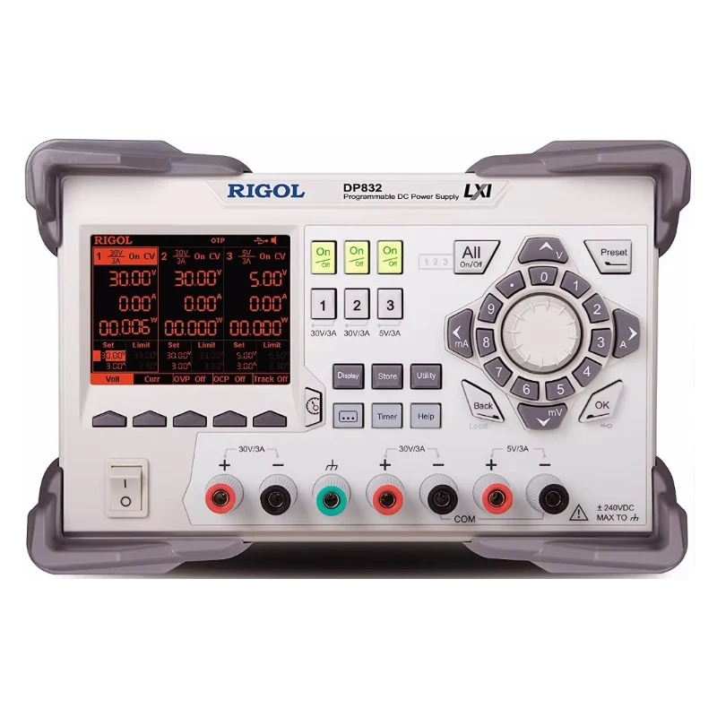 DP832 Programmable Triple Output 195 Watt DC Power Supply 2CH 30V/3A , 1CH 5V/3A