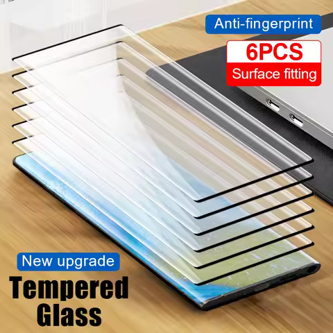 6Pcs smartphone protective film for Samsung S24 Ultra S23 Plus S22 Plus S21 Ultra S20 S10 tempered glass phone screen protector