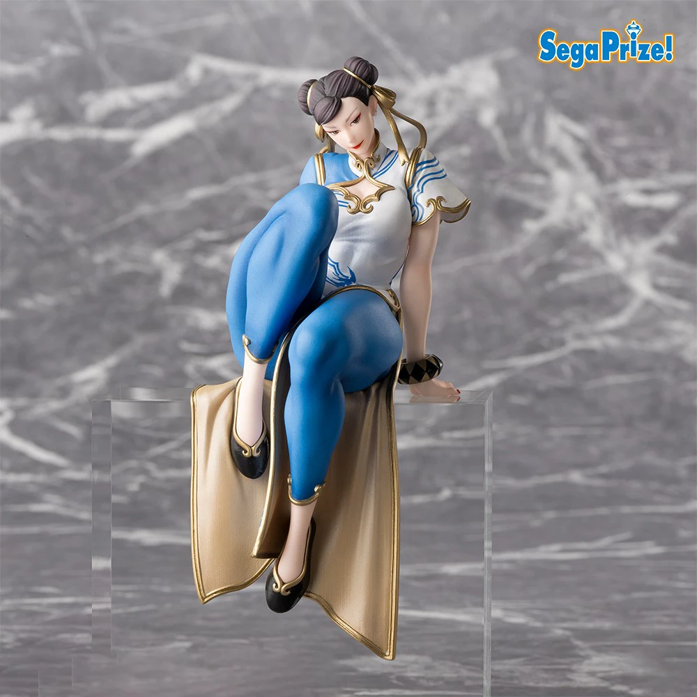100% original em estoque sega premium chokonose figura street fighter 6 chun-li coleção série modelo de personagem de desenho animado