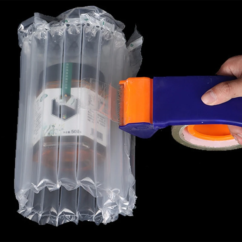 Надувная рулонная экспресс-упаковка с пузырьковой колонной, транспортная воздушная подушка с пузырьковой подушкой, амортизирующая и противоударная воздушная колонна