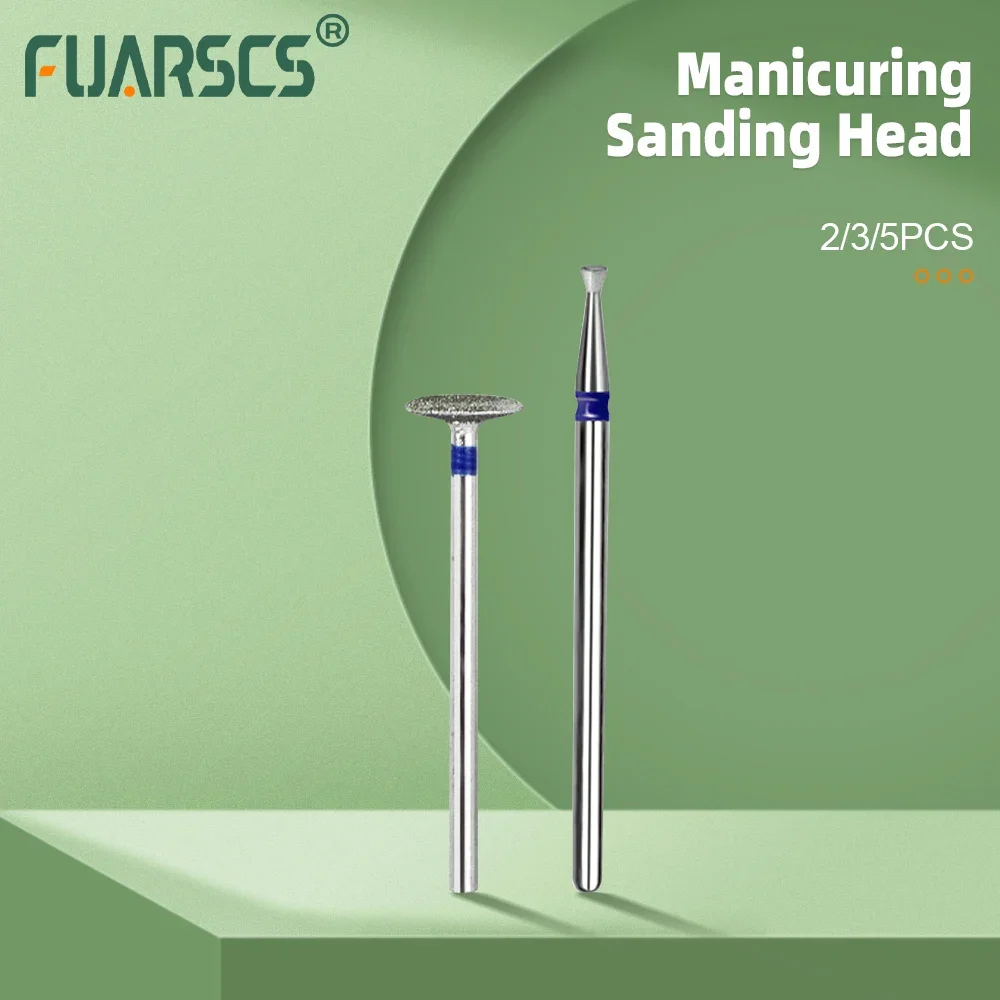 Diamond Nail Drill Bit Milling Cutter for Pedicure Manicure Burr Cuticle Clean Electric Cutter Rotary Drill Bits Accessories