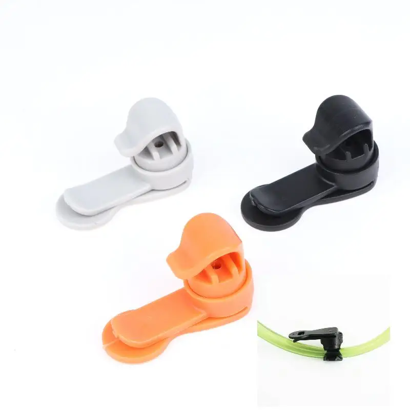 【S】Water Bladder Tube Clip Magnetic Tube Clip Water Bladder Hose Clip Removable Hydration Pack Clamp Magnetic Hose Holder