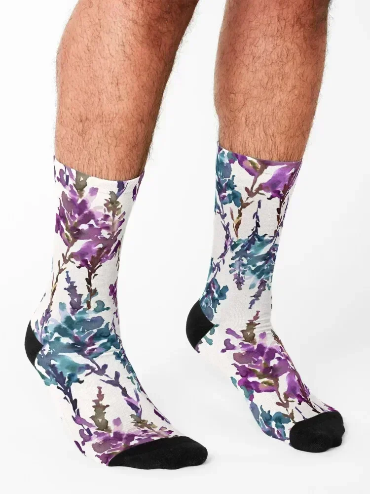 جوارب بتصميم زهور الخنصر النباتي من سنابدراجون، هدايا مضحكة، جوارب كرة القدم الشتوية للجولف للرجال والنساء #3