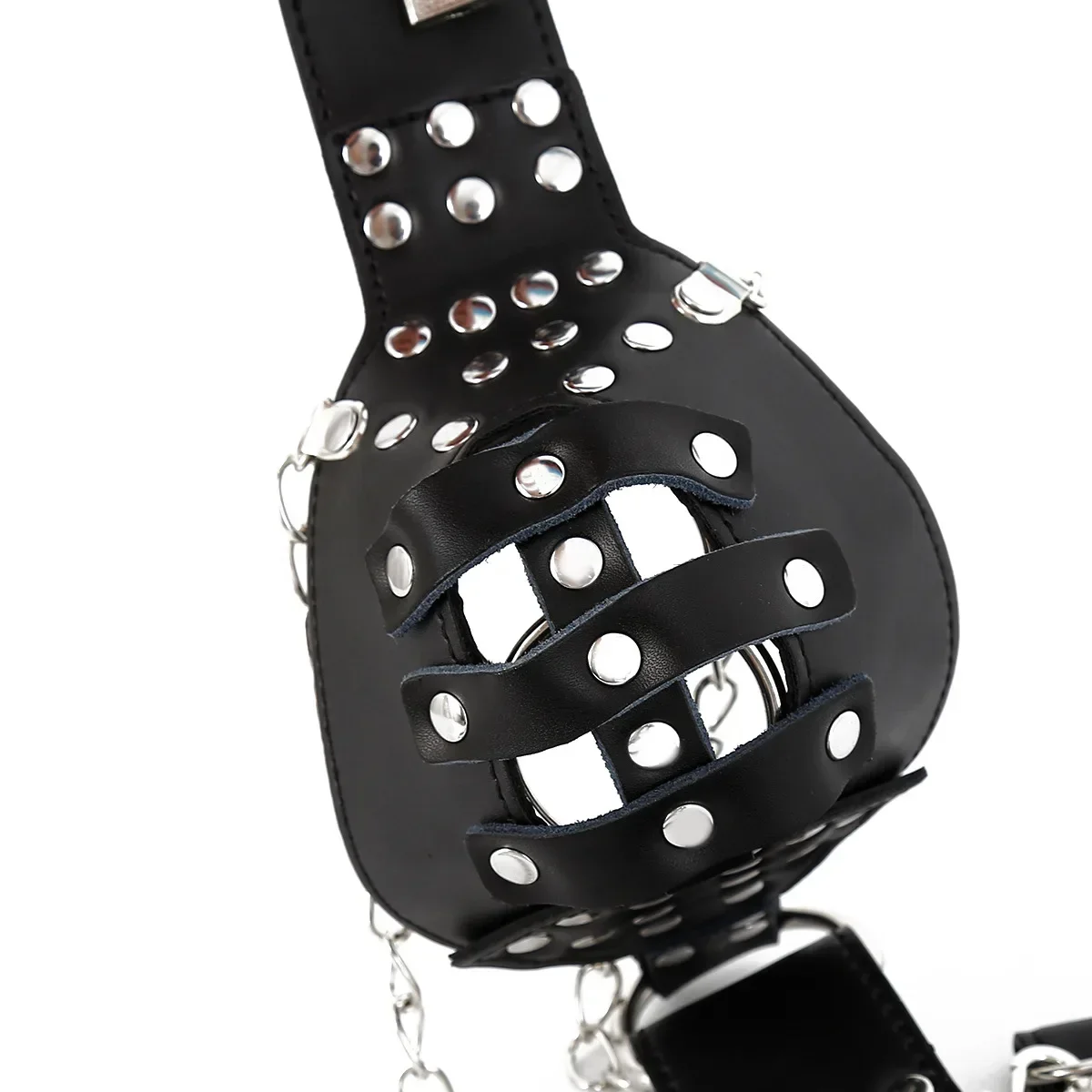 Ensemble de bondage BDSM 7.0 pour homme, string G, sous-vêtements, ceinture de chasteté, culotte sans entrejambe avec menottes, lingerie sexy