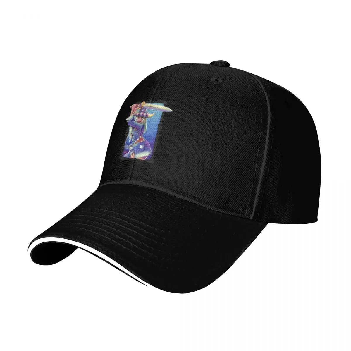 Gawr Gura (Battle Mode) Baseball Cap Contrast Two Tone Brim Snapback Flat Bill Strapback Dad Hat