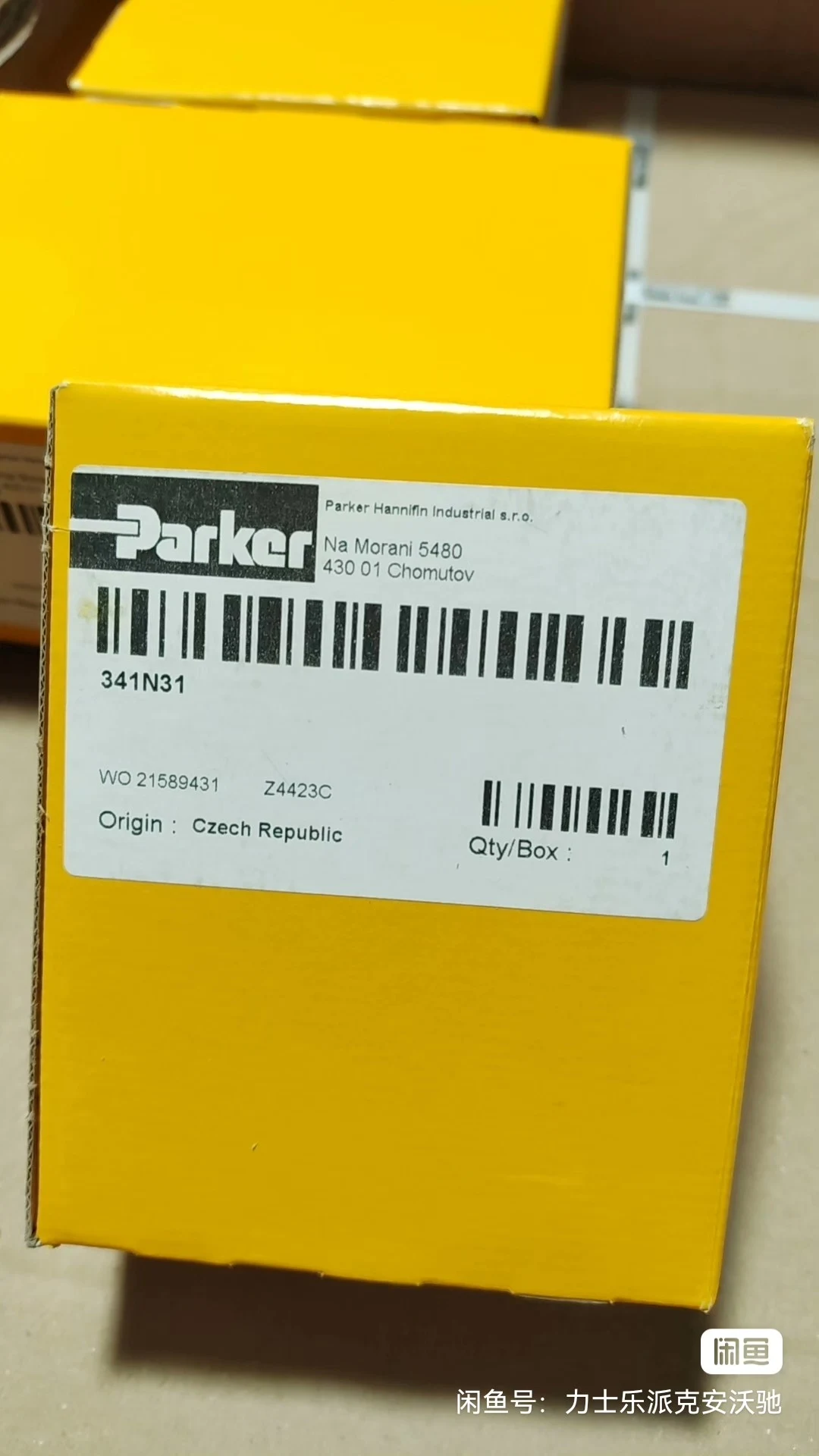 341N31 Parker Pneumatic Valve Brand New Original Genuine
