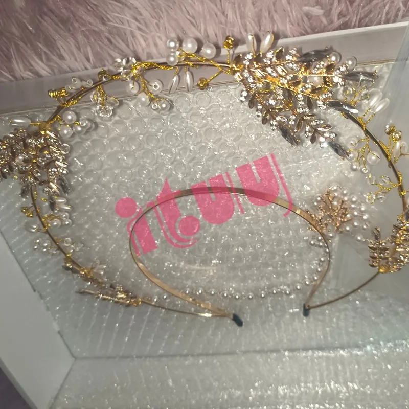 Sonne Patin der Crown Tiaras Kopfschmuck Lolita KC Gold Halo Stirnband Jungfrau Maria Gothic Headwear Fee Göttin Haar Zubehör