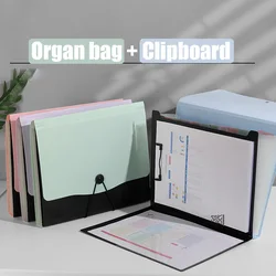 A4 Multifunctional File Folder Conference Folder Clipboard Document Bag Business Contract File Folders School Office Stationery