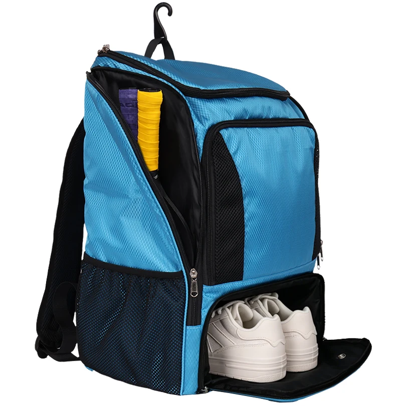 

Pickleball Racket Bag, Badminton and Tennis Racket Bag, Basketball Backpack with Separate Shoe Compartment