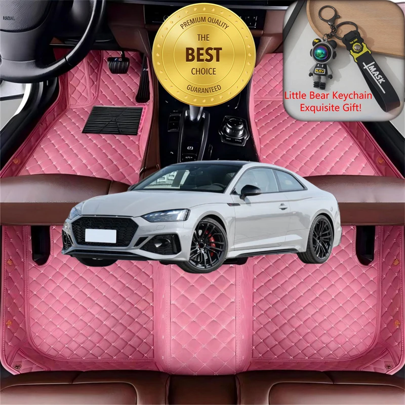 

Автомобильные коврики на заказ для Audi RS5 2009-2024 Coupe, всепогодные автомобильные аксессуары, автомобильные коврики с левым/правым рулем