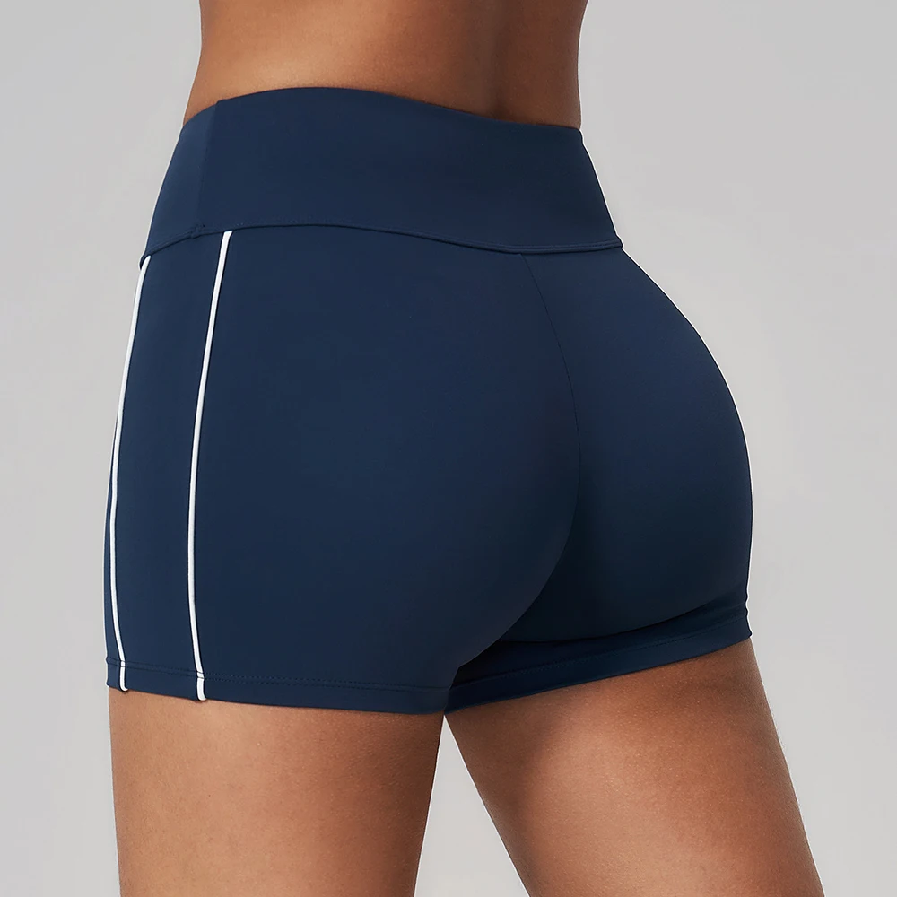 Summer Sports Shorts Women Buttock Lift Leggings Women Fitness Cycling Running Slim Fit Workout Shorts High Waist Yoga Shorts