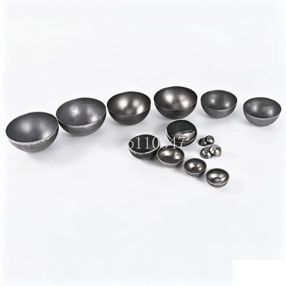 Hollow Iron Hemispheres Welding Decor 17 - 700mm Thickness 1-2mm Iron Domes for LightingFenceArt Craft Custom Sizes