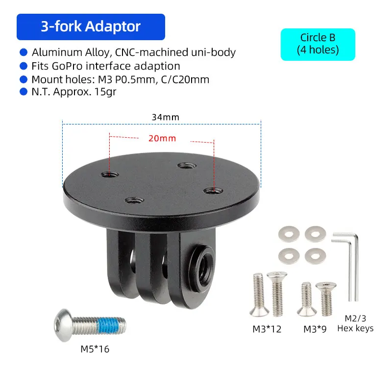Fahrradcomputer-Montageadapter, Teile für Garmin Edge Bryton, kompatibel mit Gopro Sport Action Kamera, MTB, Rennrad, Zubehör