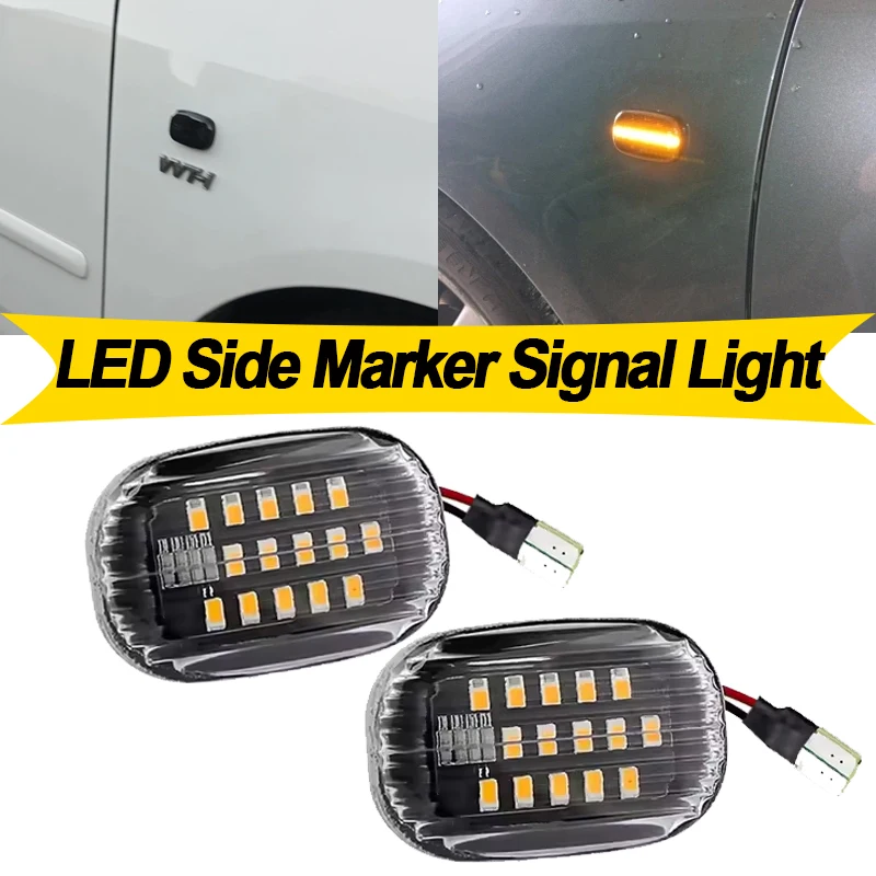 2 قطعة لتويوتا بريوس 1998-2003 Probox NCP5 2002-2009 لكزس RX 300 LED الجانب ماركر بدوره مصباح إشارة اكسسوارات السيارات