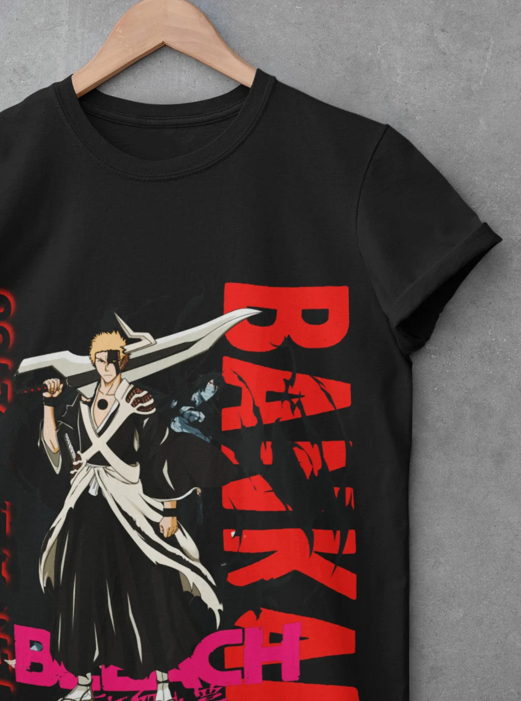 

Ichigo Bankai Shirt, Tenza Zangetsu Shirt, Bleach Anime Shirt, Yhwach, Rukia Tee