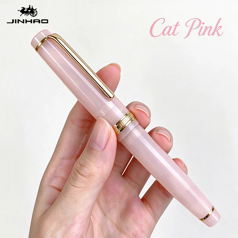 Jinhao 82 Candy Series Fountain Pen Macaron Color Resin Barrel EF/F Nib Smooth Writing Office & Student Stationery Gift